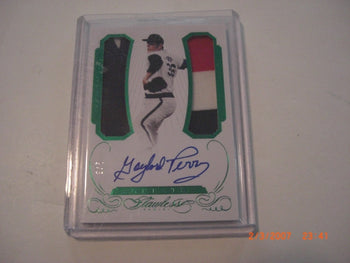 Gaylord Perry 2016 Panini Flawless Game Used Dual