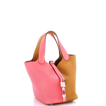 Hermes Picotin Lock Bag Bicolor Clemence Pm