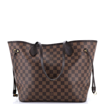 Louis Vuitton Neverfull Nm Tote Damier Mm