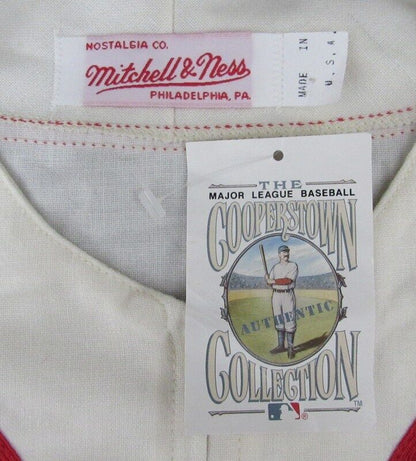 Stan Musial Hof Autographed Mitchell & Ness