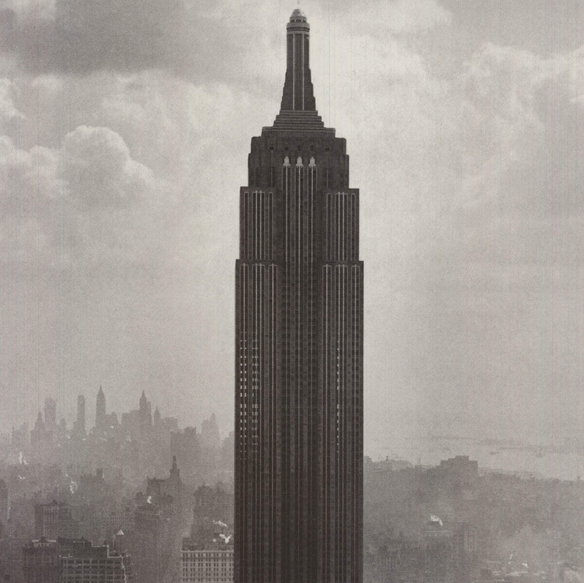 Artist Unknown Empire State Building " Offset Lithograph Photog