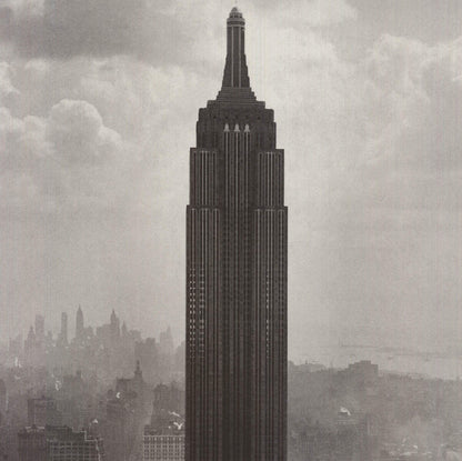 Artist Unknown Empire State Building " Offset Lithograph Photog
