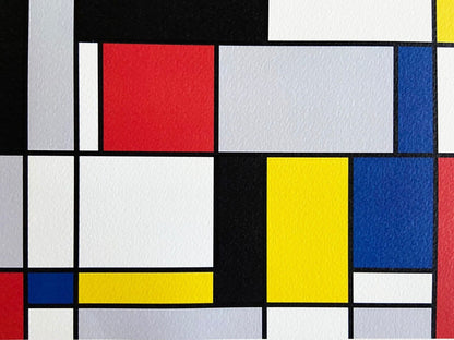 Piet Mondrian, Lithograph (Max Bill
