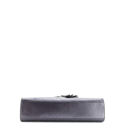 Gucci Emily Chain Flap Bag Guccissima Patent Medium