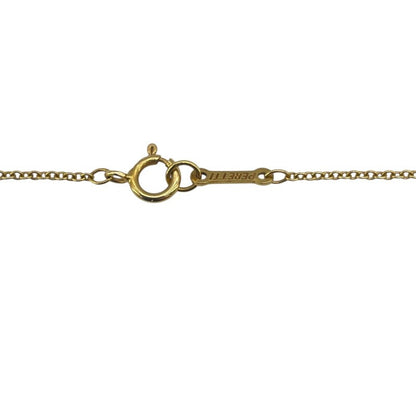 Tiffany & Co. Open Heart Necklace K18Yg