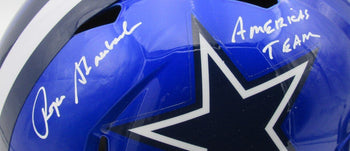 Roger Staubach Hof Autographed/Inscr Full Size