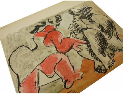 Le Corbusier - Oeuvre Plastique Peintures Et Dessins D'Architecture 1938 French