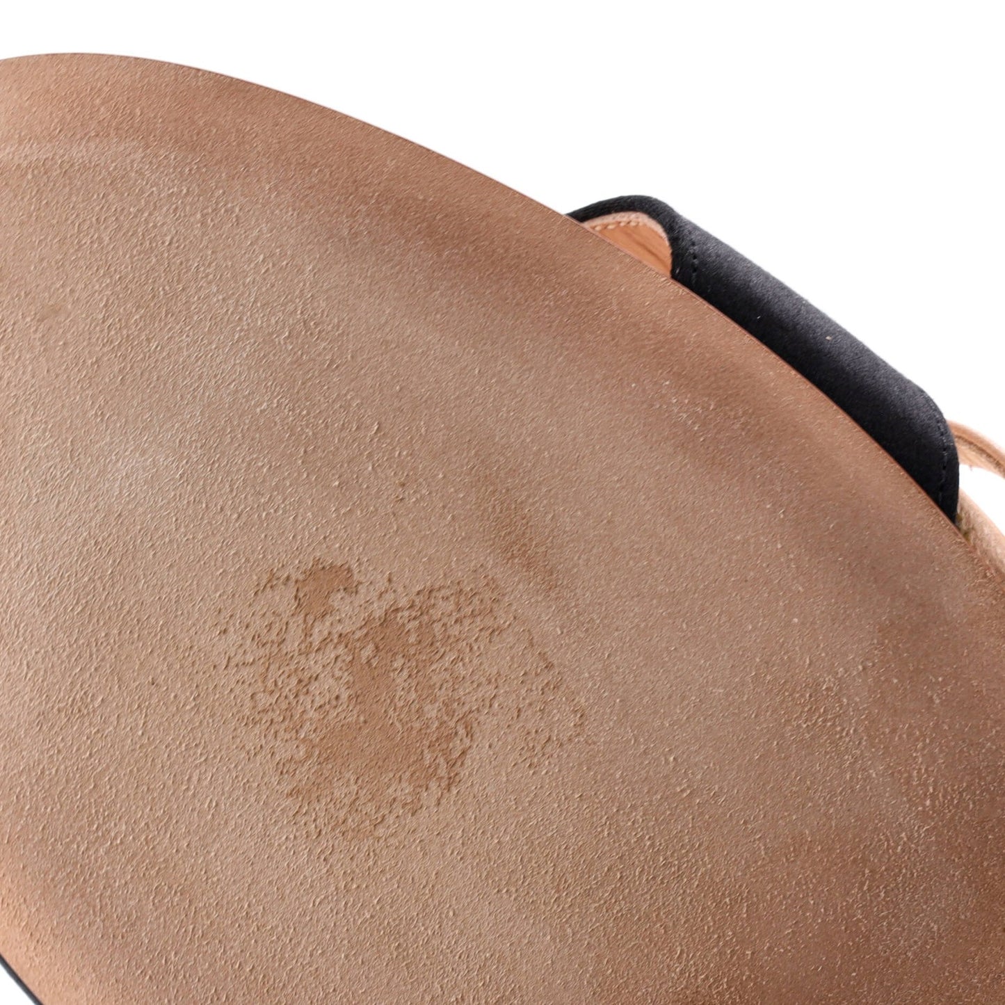 Chanel Women'S Strappy Pearl Heeled Sandals Leather And Satin