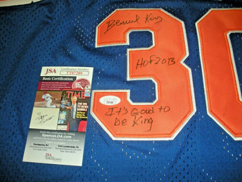 Bernard King New York Jsa/Coa Signed Official