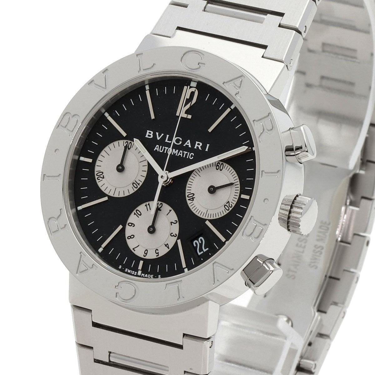 Bvlgari Bvlgari Bvlgari Watches Bb38Ssch Stainless Steel/Stainless Steel