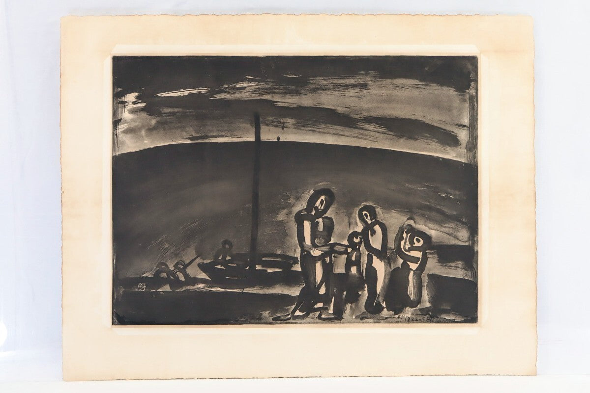 Georges Rouault 1922 Original Etching & Aquatint, Miserere #9, Ltd 425 Route