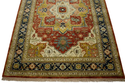 Heriz Serapi 6x9 Oriental Boho Traditional Farmhouse Decor Carpet