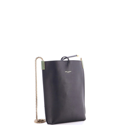 Saint Laurent Suzanne Hobo Leather Mini