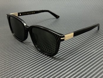 GUCCI GG1505SK 001 Black Grey Men's Large 55 mm