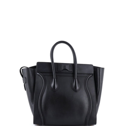 Celine Luggage Bag Smooth Leather Mini