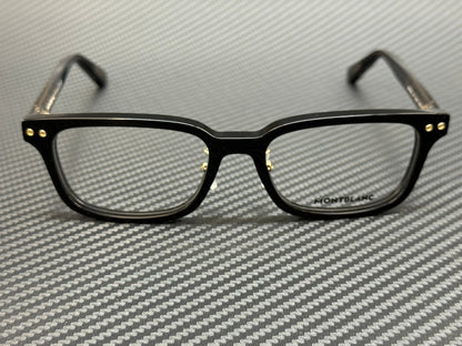 MONT BLANC MB0379OJ 001 Black Men's 53 mm Medium Eyeglasses