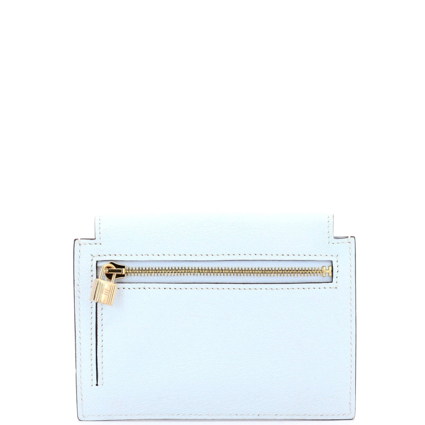 Hermes Kelly Pocket Compact Wallet Chevre Mysore