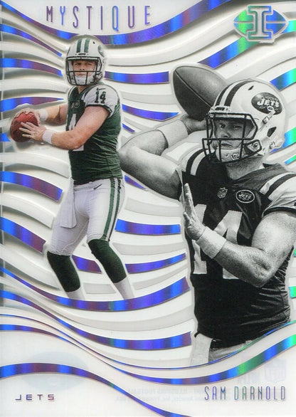 Sam Darnold 2018 Panini Illusions Mystique Rookie Card