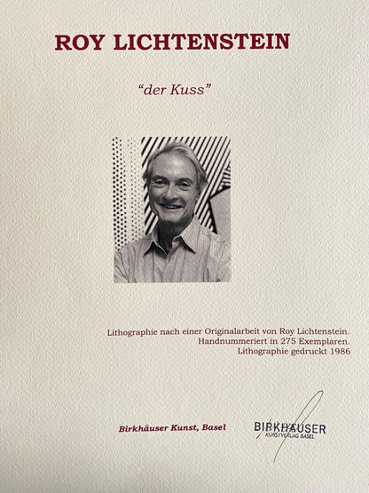 Roy Lichtenstein Lithograph