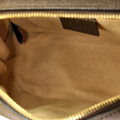 Gucci Ophidia Zip Around Camera Bag Gg Coated Canvas Mini