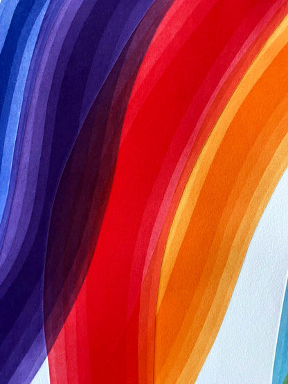 Piero Dorazio Etching Hand Signed Numbered - Achille Perilli