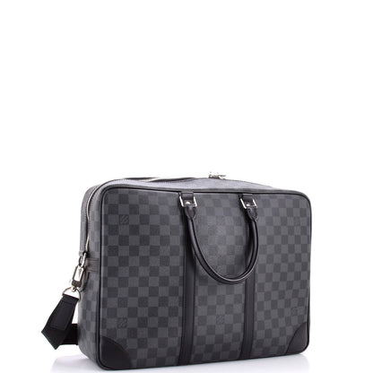 Louis Vuitton Porte-Documents Voyage Briefcase Damier Graphite Gm