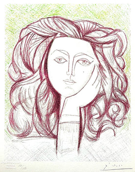 Pablo Picasso - Signed Lithograph Coa - Hand Numbered