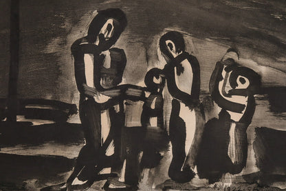 Georges Rouault 1922 Original Etching & Aquatint, Miserere #9, Ltd 425 Route