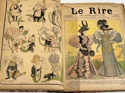 Le Rire 1897-1901 Bound Edition (53 Issues)