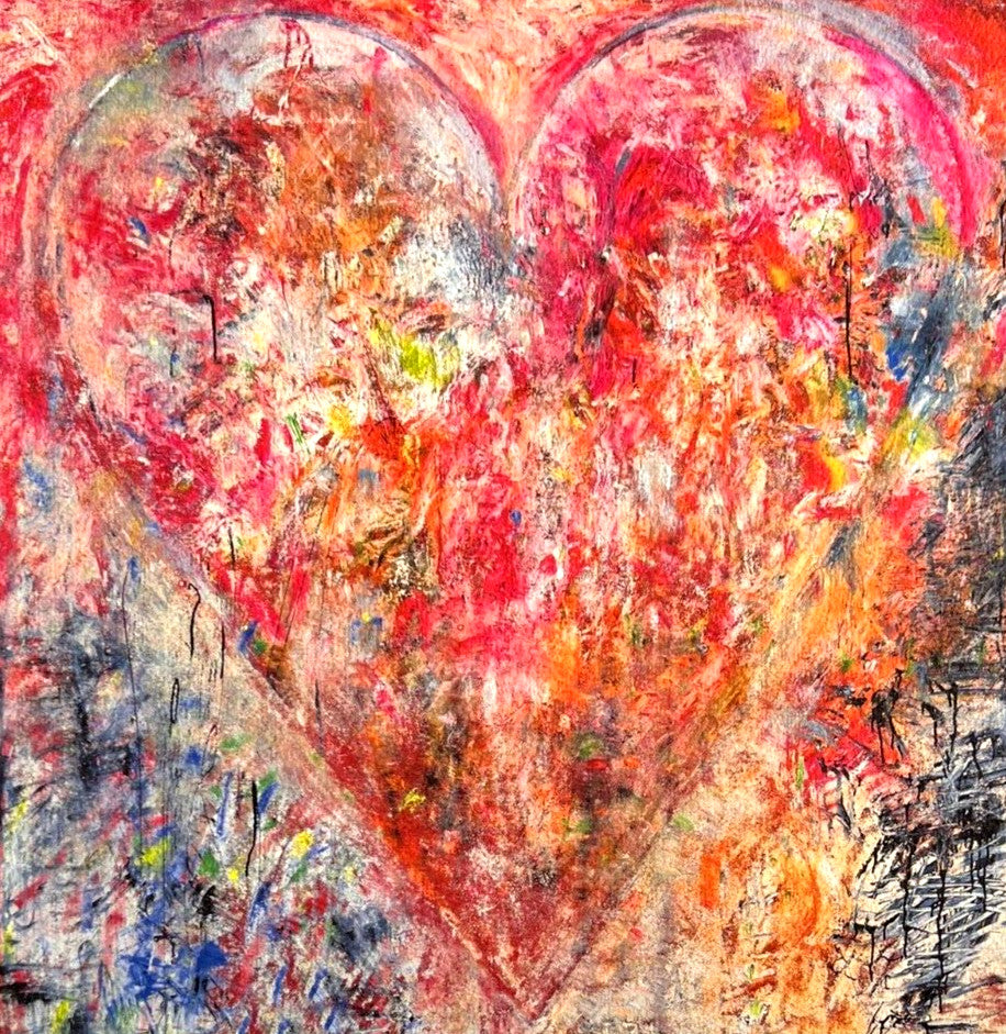Jim Dine Lithograph Certified Coa Signed In Pen Numbered In Pencil