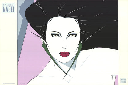 Patrick Nagel Commemorative #15 " Serigraph Contemporary