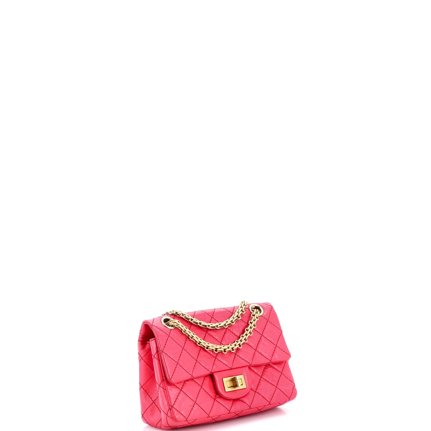 Chanel Reissue 2.55 Flap Bag Quilted Aged Calfskin Mini