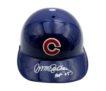 Ryne Sandberg Hof Signed/Insc Mlb Batting Helmet