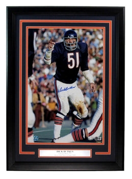 Dick Butkus Hof Signed/Auto 11X17 Photo Chicago