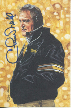 Chuck Noll 1St Day Cover Envelope (Jsa)
