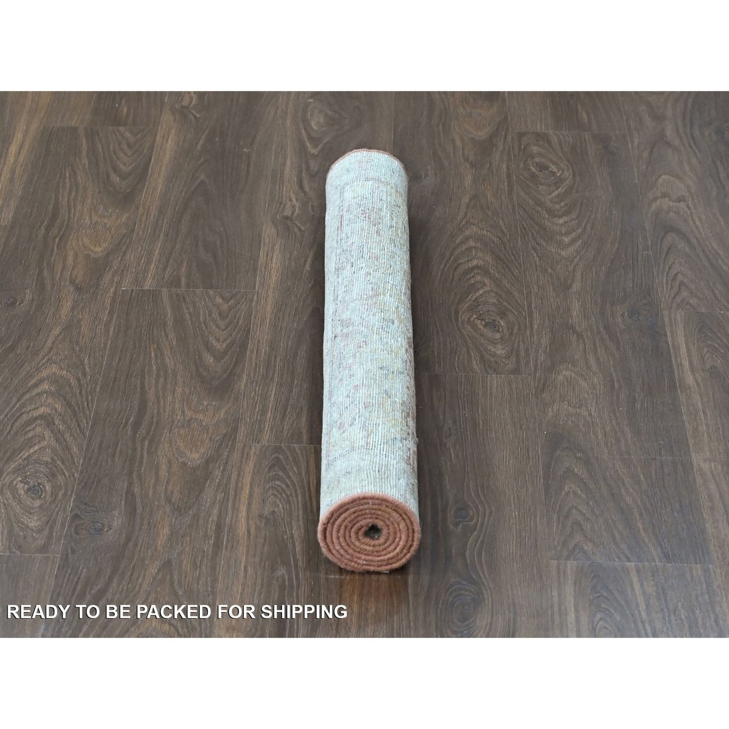Ziegler Mahal Ivory Hand Knotted Rug 3'x5' Pure Wool
