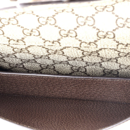 Gucci Blondie Flap Pocket Belt Bag Gg Coated Canvas