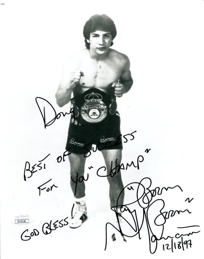 Ray Mancini Autographed 8X10 Photo (Jsa)