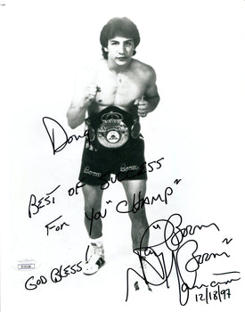 Ray Mancini Autographed 8X10 Photo (Jsa)