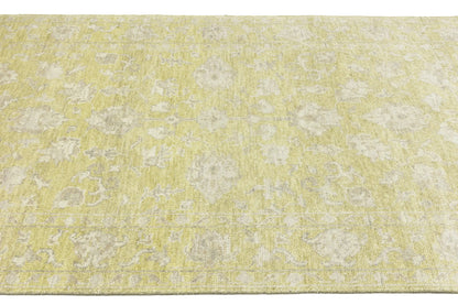 5X8 Ft Transitional Oriental Rug Floral Design