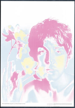 Richard Avedon Paul Mccartney Poster 1967 Original Authentic Beatles Printing
