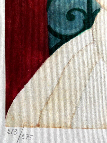 Frida Kahlo Lithograph Certified Signed Numbered