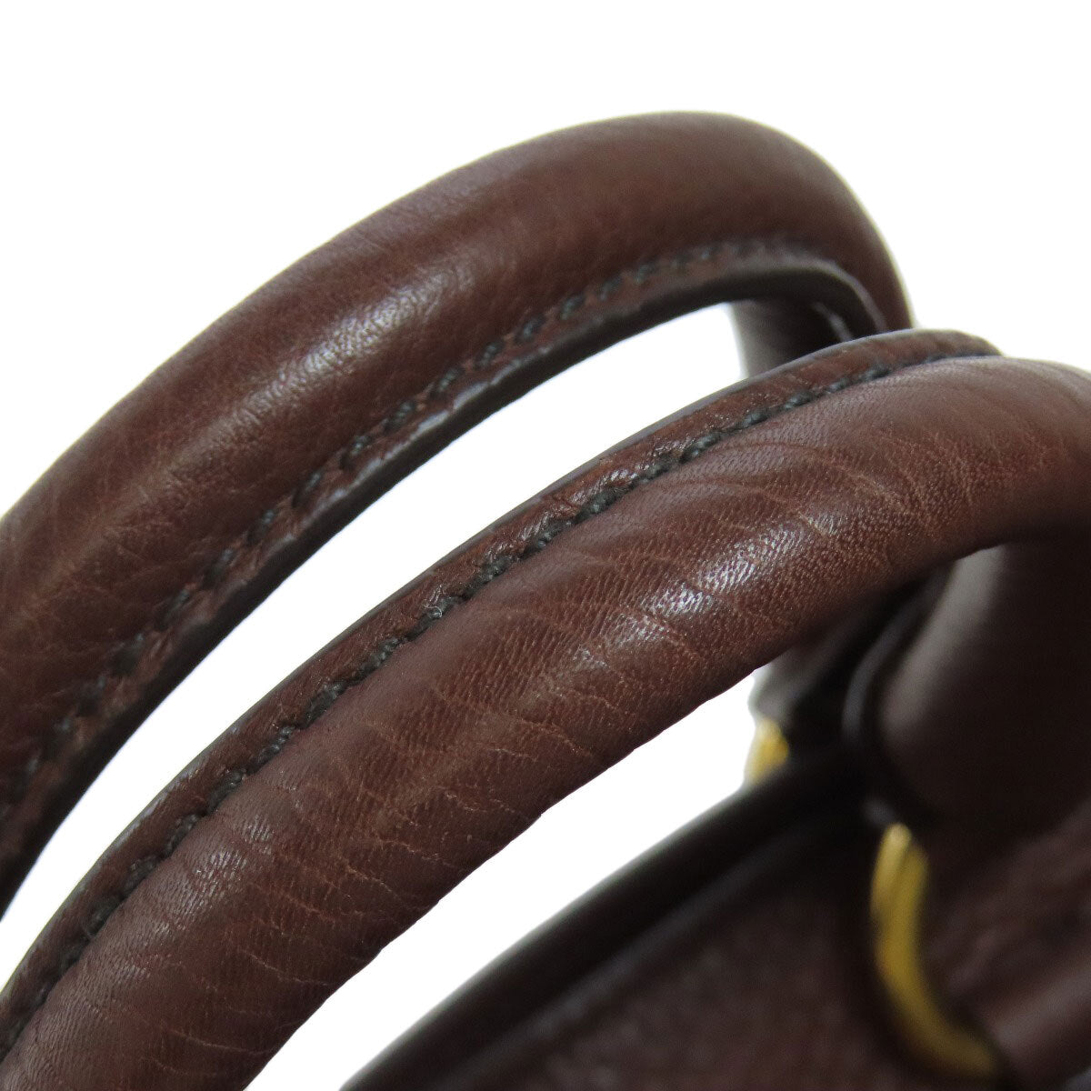 PRADA   Tote Bag logo Leather
