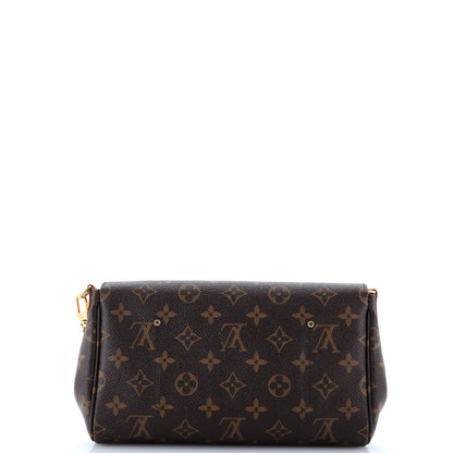 Louis Vuitton Favorite Handbag Monogram Canvas Mm