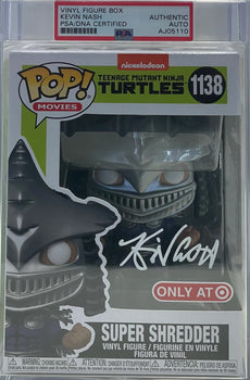 Kevin Nash Autographed Super Shredder Funko Pop