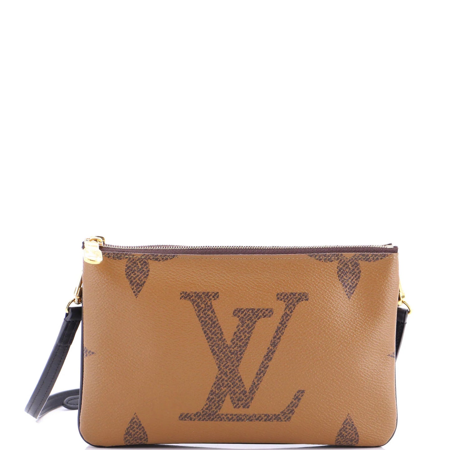 Louis Vuitton Double Zip Pochette Reverse Monogram Giant