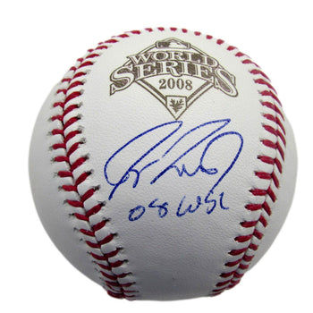 Jason Werth Signed/Inscribed 2008 World Series