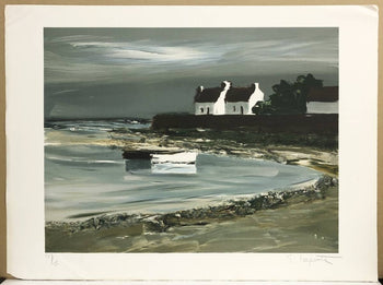 Georges Laporte Lithograph Brittanys Tranquility Signed Ed.53/150 France