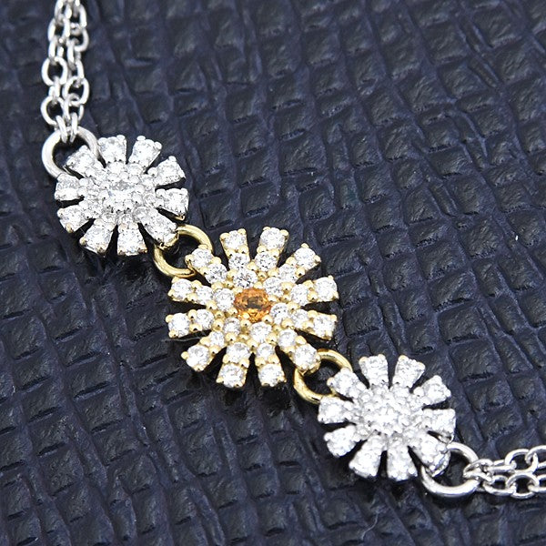 Damiani Margherita Diamond Bracelet In 750Wg White Gold