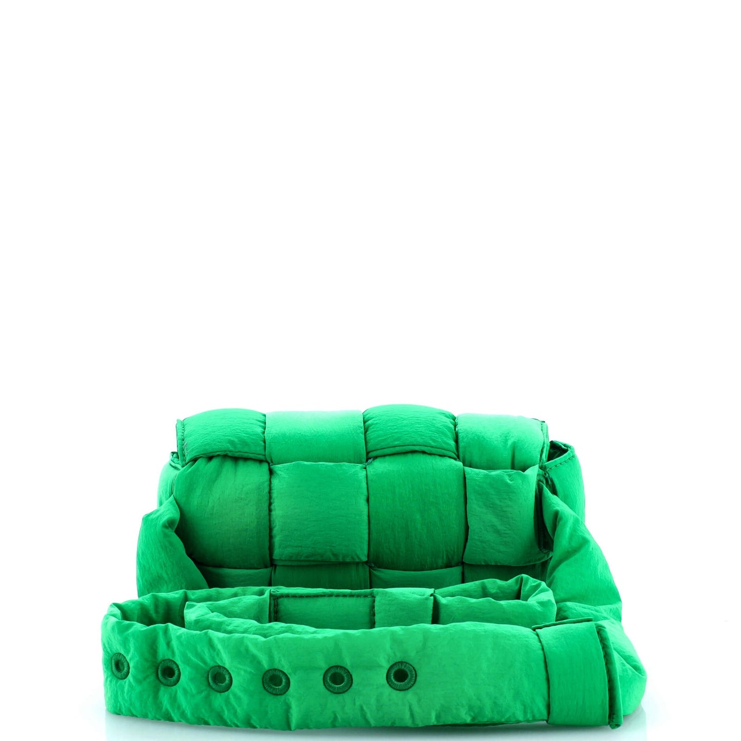 Bottega Veneta Cassette Crossbody Bag Maxi Intrecciato Nylon